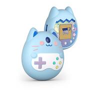 Funda de Silicona Compatible con Tamagotchi Pix, Funda Protectora para máquina de Juegos de Mascotas virtuales, Funda de Transporte, Protector de Piel de Repuesto (Solo Funda) (Azul)