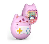 Funda de Silicona Compatible con Tamagotchi Pix, Funda Protectora para máquina de Juegos de Mascotas virtuales, Funda de Transporte, Protector de Piel de Repuesto (Solo Funda) (Rosa)