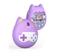 Funda de Silicona Compatible con Tamagotchi Pix, Funda Protectora para máquina de Juegos de Mascotas virtuales, Funda de Transporte, Protector de Piel de Repuesto (Solo Funda) (Morado)