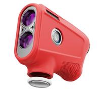 Funda de silicona compatible con telémetro láser híbrido Bushnell Tour Golf, rojo, funda protectora (rojo)