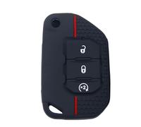 Funda De Silicona con 3 Botones para Llave Control Remoto Coche para Jeep para Wrangler para Gladiator JT JLU