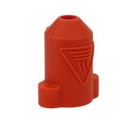 Funda de silicona con aislamiento térmico Hotend para impresora K1Max, 1 par de calcetines de silicona negros y rojos