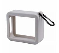 Funda de Silicona con Altavoz para JBL GO 2, Funda Protectora Bluetooth para Altavoces portátiles de Viaje al Aire Libre (Gris)