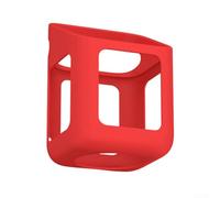 Funda de silicona con asa para reproductor de audio Toniebox 2 que ofrece protección diaria (rojo (C90))