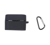 Funda de silicona con bloqueo de agua para Sony WF-1000XM6 diseñada para mantener la funcionalidad completa mientras mejora la seguridad física (negro)