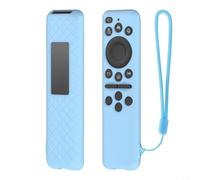 Funda de silicona con diseño a prueba de golpes para Samsung BN5901432ABN5901480L mando a distancia por voz que ofrece una protección mejorada (azul por la noche)