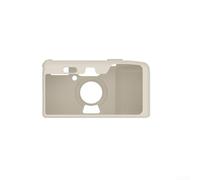 Funda de silicona de acabado suave compatible con KODAK Snapic A1 para prevención de arañazos y mejora del agarre (blanco (M5))