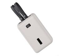 Funda de silicona de ajuste cómodo para Anker Zolo Power Bank 2025 20000 mAh, 45 W, 30 W, cargador portátil con botón completo y accesibilidad al puerto y durabilidad (gris)