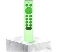 Funda de silicona de ajuste consistente para NVIDIA TV Pro4K HDR mando a distancia compatible con múltiples entornos de uso (color verde luminoso)