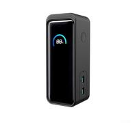 Funda de silicona de ajuste de precisión para Prime Power Bank 9600mAh 65W Fuente de alimentación móvil compatible con demandas de manejo del mundo real (es negro)