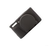 Funda de silicona de ajuste personalizado para Canon PowerShot SX740 SX730 para hs, protector de cámara suave al tacto diseño ligero (negro)