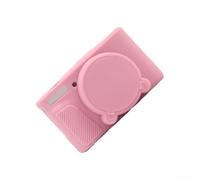 Funda de silicona de ajuste personalizado para Canon PowerShot SX740 SX730 para hs, protector de cámara suave al tacto diseño ligero (rosa)