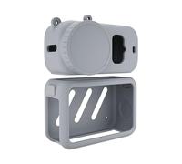 Funda de silicona de cobertura completa para cámara de acción seleccionada, resistente a caídas y viene en funda de silicona