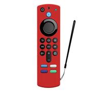 Funda de Silicona de Mando una Distancia para Fire TV Stick 4K 3Rd Gen 3Rd GeneracióN Funda Protectora Antideslizante de Mando una Distancia (Rojo)