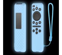Funda de silicona de perfil delgado para Samsung BN59-01432A BN59-01480L Control remoto de voz que ofrece una protección fiable sin añadir volumen (azul por la noche)