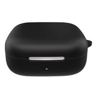 Funda de silicona de peso equilibrado con mosquetón de acción pivotante para Huawei FreeArc, fijación intuitiva y posicionamiento estable del dispositivo (negro)