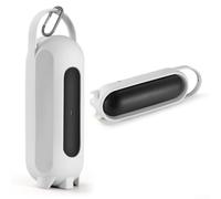 Funda de silicona de viaje para altavoz Beats Pill: bolsa de protección robusta con asa incorporada, diseño de soporte estable (gris)