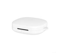 Funda de silicona diseñada para auriculares Shokz OpenFit Pro que proporciona una protección fiable contra el desgaste diario (blanco)