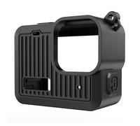Funda de silicona duradera para cámara, incluye cubiertas laterales de batería, protectores de lentes, cubiertas de cámara a prueba de polvo