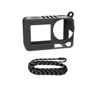 Funda de silicona duradera para cámaras Action 5Pro de fácil agarre con cómodo cordón para accesorios de cámara de aventura