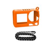 Funda de silicona duradera para cámaras Action 5Pro, fácil agarre con cómodo cordón, accesorios de cámara de aventura, funda protectora de silicona