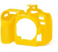 Funda de silicona Easycover para Nikon D7500 Amarilla