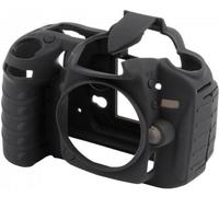 Funda de silicona Easycover para Nikon D810 Negro