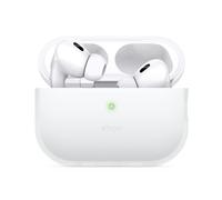 Funda de silicona elago compatible con Apple AirPods Pro de 2. generaci n. LED frontal visible. Admite carga inal mbrica (azul brillante).