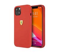 Funda de silicona Ferrari FESSIHCP13SRE, Rojo - iPhone 13 mini
