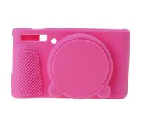 Funda de silicona flexible para cámara SX740/730 que absorbe los golpes con protectores de lente, cubierta de silicona para cámara