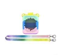 Funda de silicona flexible para mascota digital Bitzee, juguete interactivo, diseñada para proteger contra golpes y arañazos (azul (colorido (C55))