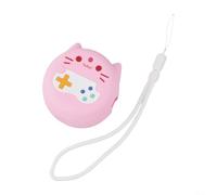 Funda de silicona flexible para Punirunes Virtual Pet Diseño Protector con ajuste personalizado para cada dispositivo (rosa)