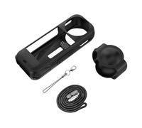 Funda de silicona flexible resistente a los impactos para cámara deportiva, antideslizante, protector de lente