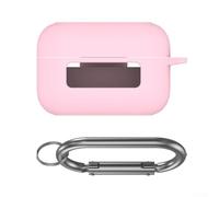 Funda de silicona funcional para TOZO NC3 2024, protección fiable contra arañazos con pantalla transparente de nivel de batería (rosa)