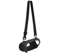 Funda de silicona funcional y elegante para altavoz JBL Charge 5, compañero ideal en aventuras (negro)