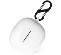 Funda de silicona Geiomoo para Skullcandy Rail Funda protectora ANC para Skullcandy Rail con mosquet?n (blanco)