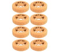 Funda de silicona genérica para cubrir ruedas de maletero, 8 fundas protectoras, zapatos de lanzamiento, naranja1, ver descripción, Ver descripción