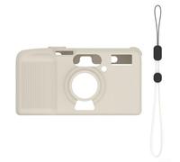 Funda de silicona impermeable a prueba de golpes para cámara KODAK Snapic A1 construida para mayor durabilidad en entornos variables (blanco apagado)