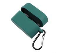 Funda de silicona impermeable compatible con auriculares Sony Wf-1000xm6 a prueba de caídas con gancho de mosquetón disponible en varios colores vibrantes para actividades al aire libre (verde)