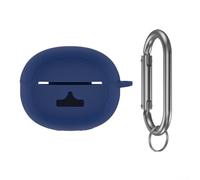 Funda de silicona impermeable para auriculares Baseus MC1 Pro, color negro | Silicona que absorbe los golpes, protección contra caídas de 360 grados, recortes precisos, fácil acceso a los puertos