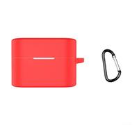 Funda de silicona impermeable para auriculares Sony WF-1000XM6 - Funda resistente a prueba de golpes - Naranja (rojo)