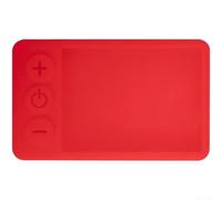 Funda de silicona impermeable para tablero de instrumentos S866 Scooter eléctrico que soporta la preservación de la pantalla a largo plazo y la estabilidad del ajuste (rojo)