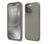 Funda de silicona l quida elago compatible con iPhone 15 Pro Max Funda de silicona premium Funda protectora de cuerpo completo [Estructura a prue