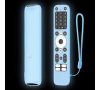 Funda de silicona ligera antideslizante para Homatics Box R Plus Voice Remote que proporciona protección fiable contra caídas y uso cómodo (azul noche)