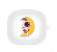 Funda de silicona ligera compatible con Powerbeats Pro 2, protege contra el desgaste diario (blanco1)