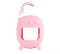 Funda de silicona ligera para altavoz JBL CLIP5 que ofrece una protección fiable mientras soporta las necesidades de escucha sobre la marcha (rosa)