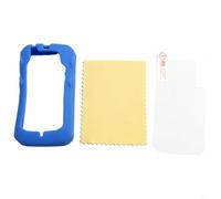 Funda de silicona ligera para Bryton Rider 750 R750 Características de agarre y protección mejoradas (azul)