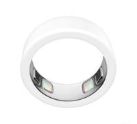Funda de silicona ligera para Oura Ring 5, funda suave antiarañazos con protección diaria y de fitness (blanco L)