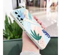 Funda de Silicona líquida para Huawei P40, P50, P30, P20 Pro Lite, Nova 5t, Y7A, Mate 40, 30, 20 Pro Lite, Color Blanco 1, para P Smart 2021