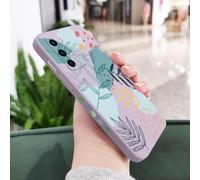 Funda de Silicona líquida para Huawei P40, P50, P30, P20 Pro Lite, Nova 5t, Y7A, Mate 40, 30, 20 Pro Lite, Color Morado Claro 2, para P Smart 2021